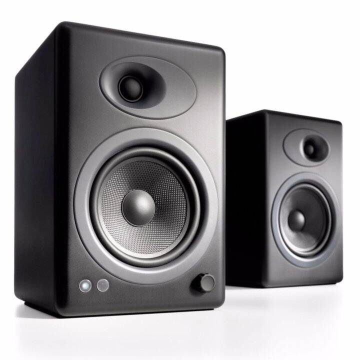 Audioengine A5+ HiFi Gaming Bookshelf PC Speakers (A5 Plus), with