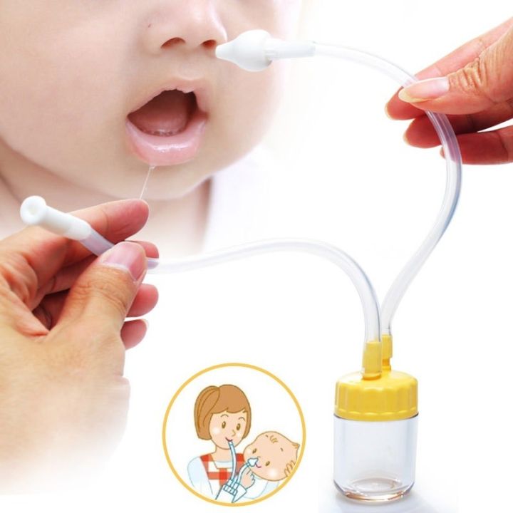 New Born Baby Safety Nose Cleaner Vacuum Suction Nasal