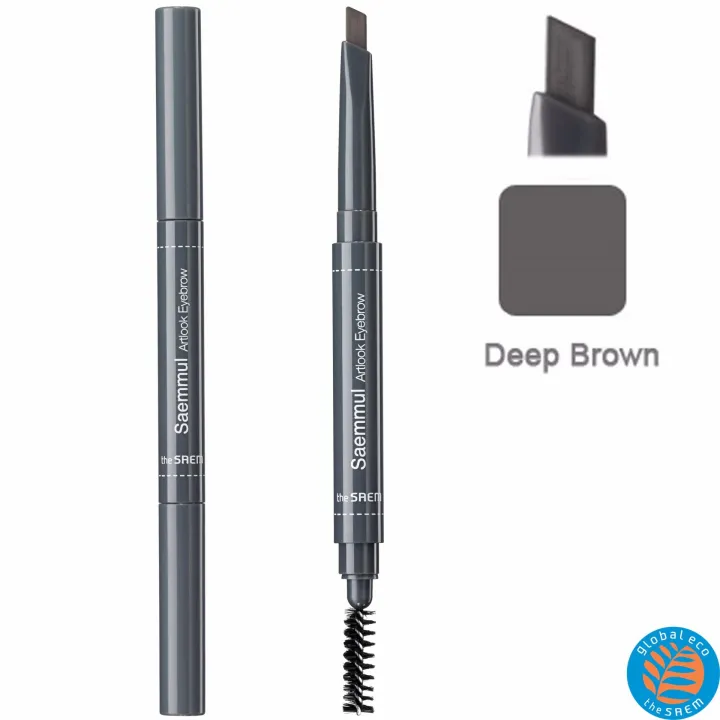 The Saem Saemmul Artlook Eyebrow 02. Deep Brown | Lazada