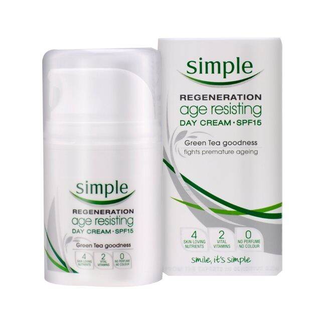 SIMPLE Regeneration Age Resisting Day Cream 50ml Lazada