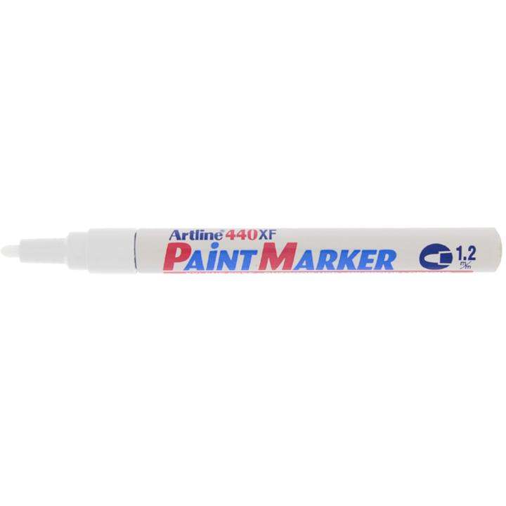 Artline 440XF Paint Marker White Lazada