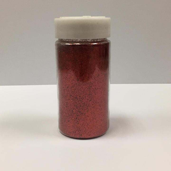 Easytouse Bottle RED Glitter Dust Glitter Powder Glitter Art 250g