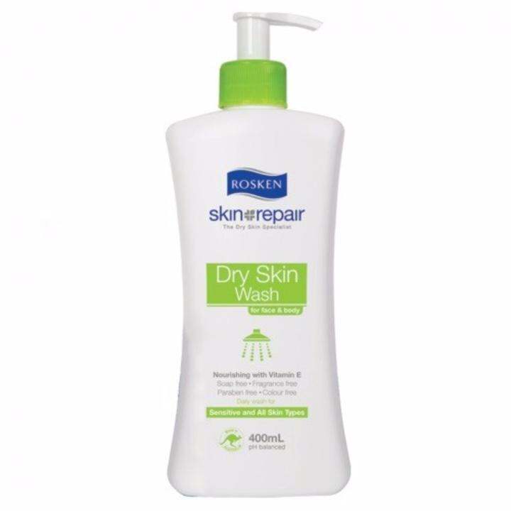 Rosken Dry Skin Wash 400ml | Lazada