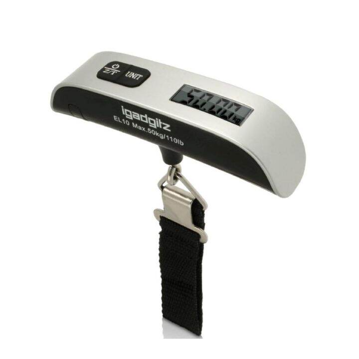 Portable Digital Luggage Weighing Scale 50kg (2213) Lazada