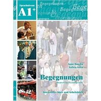 Begegnungen : A1+ Course/Workbook A1 + หลักสูตร / สมุดงาน (นำเข้าของแท้100%) 9783929526868 | Begegnungen Deutsch als Fremdsprache A1+: Integriertes Kurs- und Arbeitsbuch+2Audios