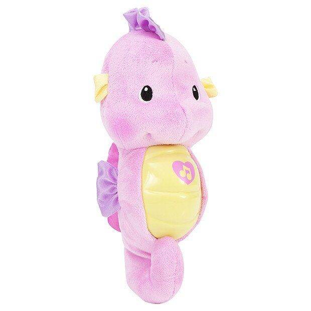 Fisher Price Soothe And Glow Seahorse PINK baby toys | Lazada