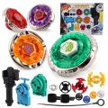 4pcs/set Beyblade Metal Fusion Beyblades With Launchers Arena Master Rapidity Fight Rare Spinning baby toys. 