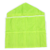 Honnyzia Shop LALANG Grid Storage Bag Clothing Hanging Cabinet (Green)