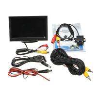 ระบบมองหลังรถยนต์กล้องติดหลังกันน้ำสำรอง + 5 "หน้าจอ LCD TFT