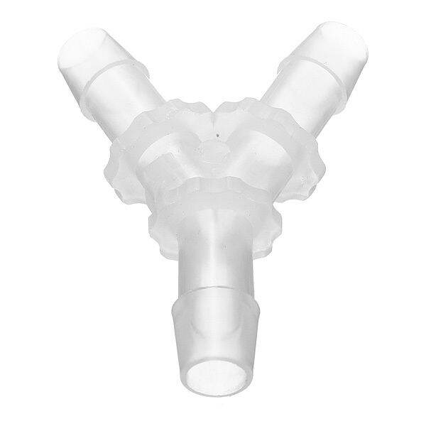 Plastic Y Shaped Connector Tube Hose Pipe Fitting Coupler Joiner Water