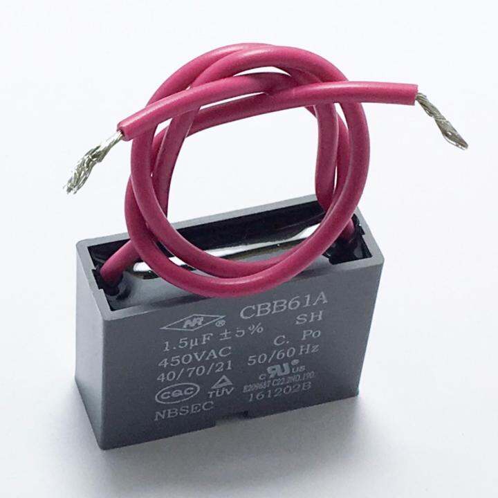 Table Fan Capacitor 1.5UF For Khind Midea Sharp Panasonic Pensonic Buy 1 Free 1 Lazada
