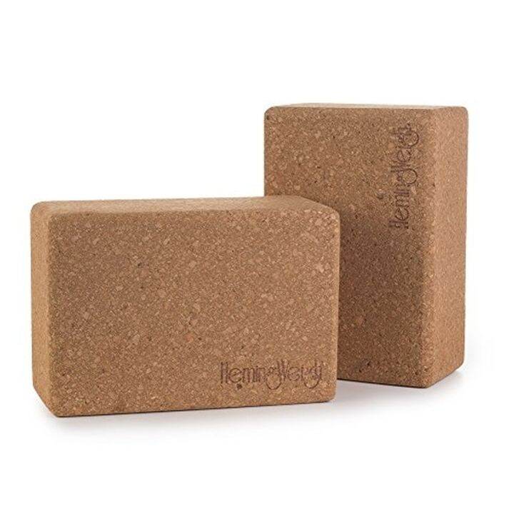 Set of 2 HemingWeigh Cork Yoga Blocks | Lazada PH