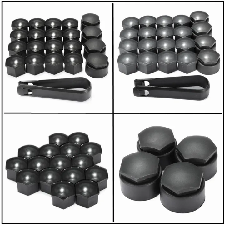 Genuine AUDI Alloy Wheel Bolt Nut Caps Covers Including Removal Tool ...