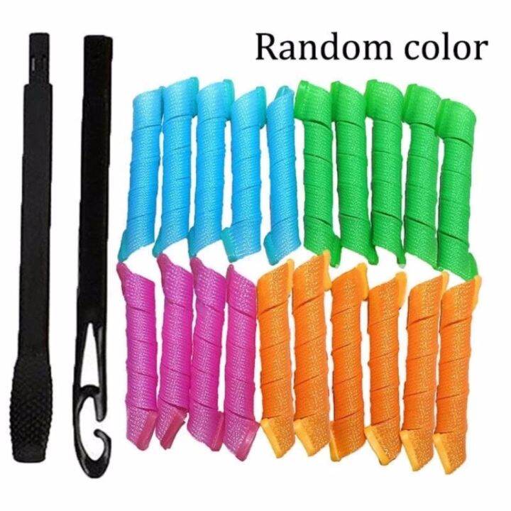 20pcs DIY Plastic Hair Rollers Wave Curlers Tools Spiral Curling Rollers with 2 Hooks | Lazada 20pcs DIY Plastic Hair Rollers Wave Curlers Tools Spiral Curling Rollers with 2 Hooks | Lazada