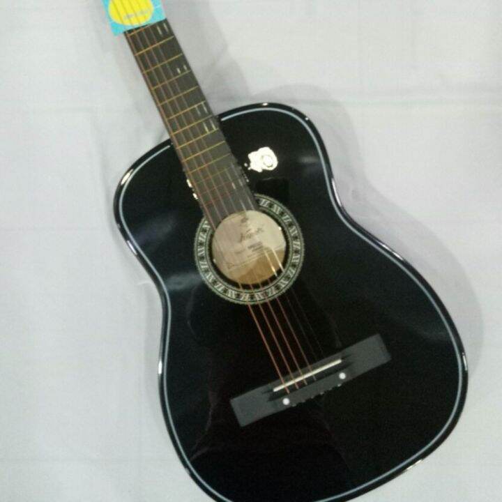 Guitar acoustic kapok (Black) Lazada