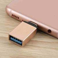 USB-C ประเภท C USB ตัวผู้ USB 3.0หญิงข้อมูล OTG อะแดปเตอร์ซิงค์สำหรับโทรศัพท์ Macbook ใหม่