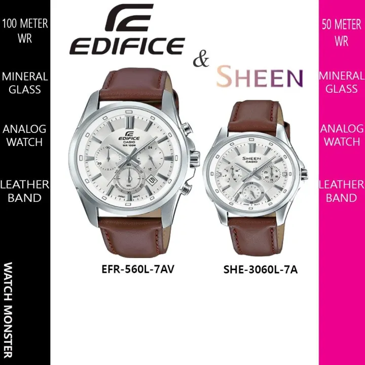 casio edifice couple watches