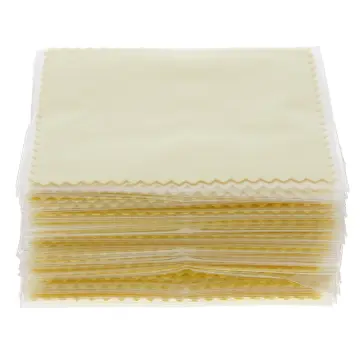 50pcs/Pack Jewelry Cleaning Cloth Silver Polishing Cloth Gold Cleaner For  Jewelry Microfiber Jewelry Cleaning Cloth Silver And Platinum Brass Sterling