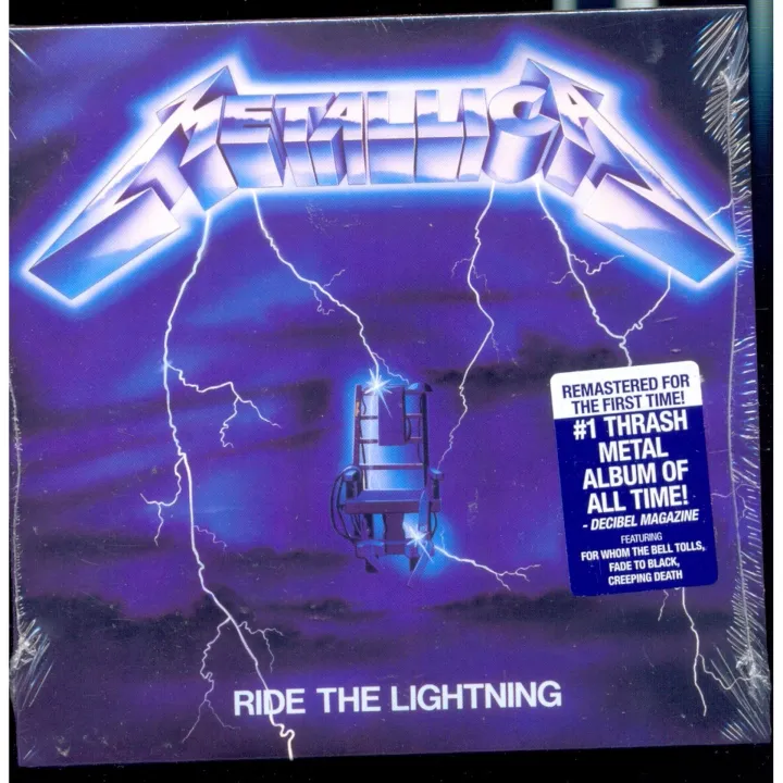 metallica ride the lightning cd