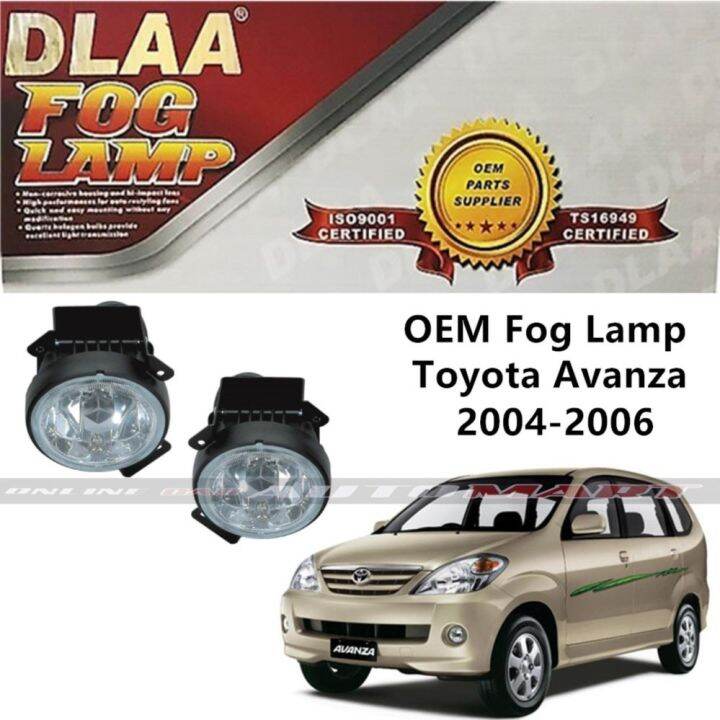 Dlaa Oem Waterproof Fog Lamp For Toyota Avanza Lazada