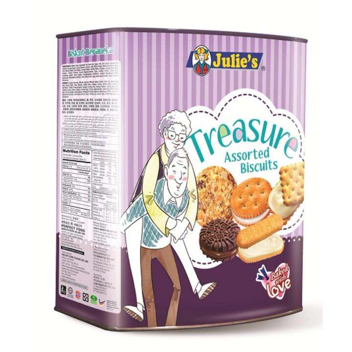 Julie's Treasure Assorted Biscuits 530g | Lazada