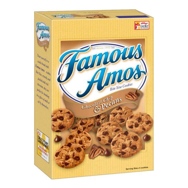 Kellogg's Famous Amos Chocolate Chip & Pecans 352g Thailand Lazada
