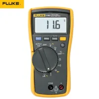 ต้นฉบับ Fluke 116C มัลติมิเตอร์อุณหภูมิ MicroAmps HVAC พร้อมเคสอ่อน F116C