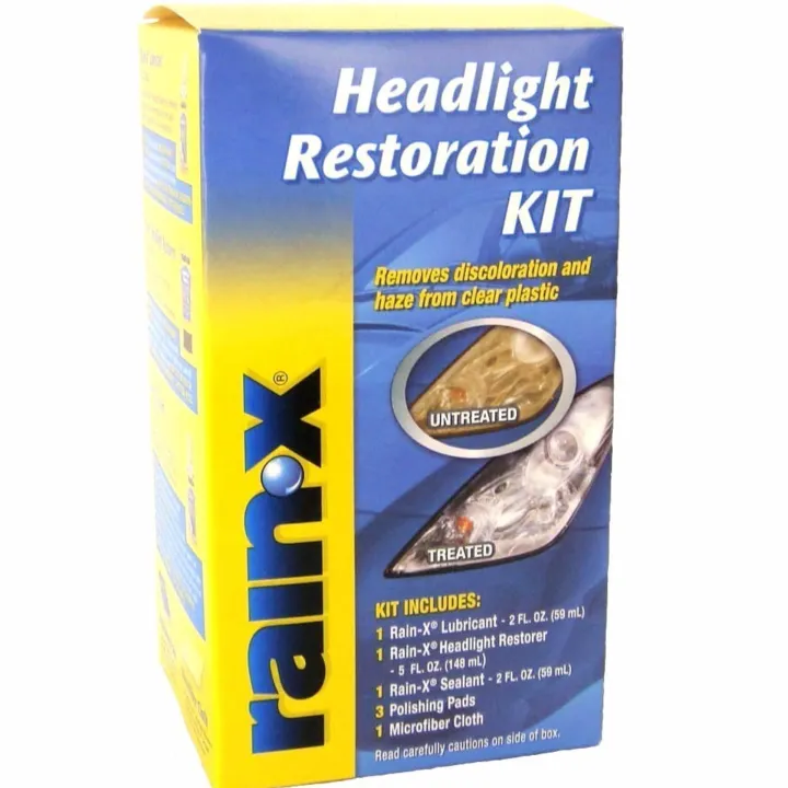 RainX original Headlight Restoration Kit Lazada