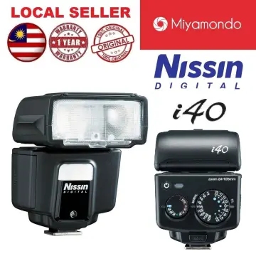 Nissin i40 Mini Wireless TTL Speedlight Flash for Canon Mount | Lazada