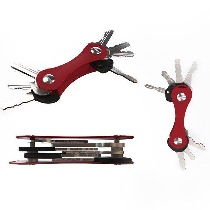 Smart Key Holder Key Organizer Swiss Style Compact Portable Keychain