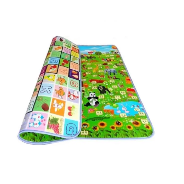 Baby Mat Animal, Alphabet & Fruit / Baby Playmat Lazada