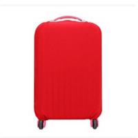 QianXing Shop LALANG Solid Elasticity Luggage Protective Suitcase Covers S (Red)