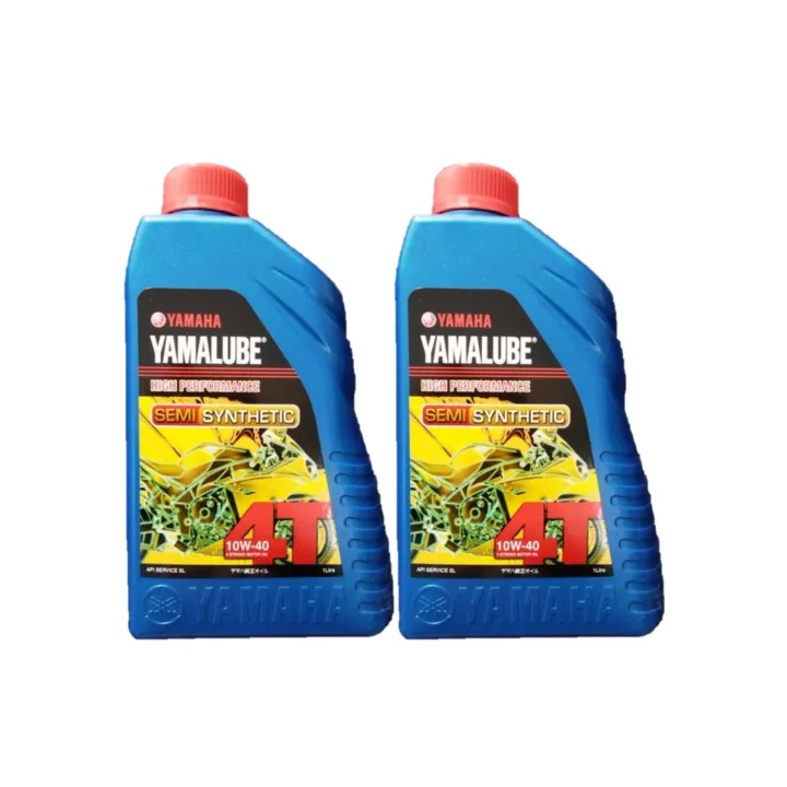 Yamalube 4T Semi Synthetic 10W-40 1 Litre (2 bottles) | Lazada