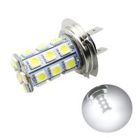 H4 5050 27SMD 6W DC12V 27หลอดไฟ LED ไฟรถยนต์6000K