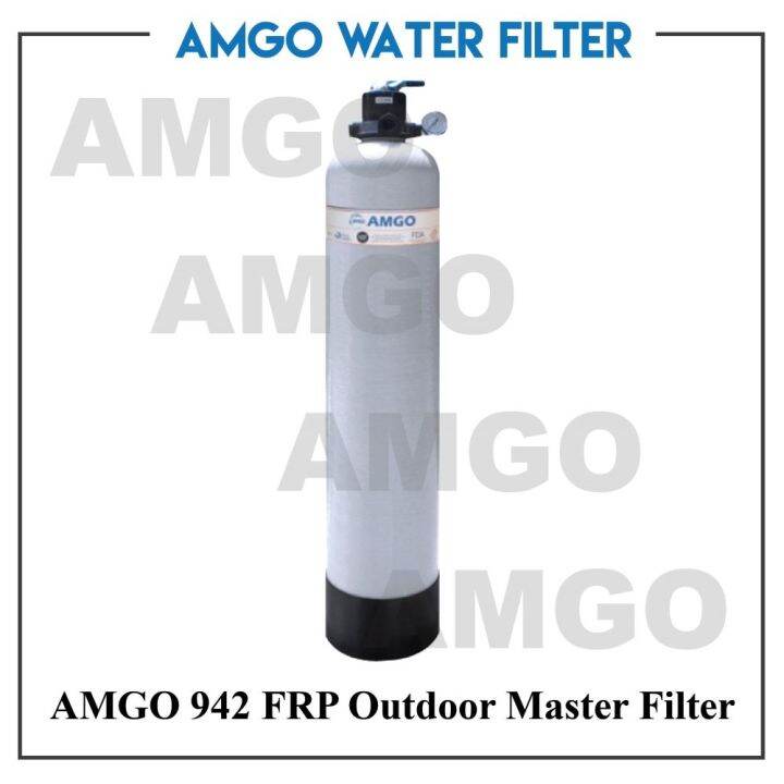 AMGO 942 FRP Outdoor Master Fiber Glass Water Filter, Water Purifier