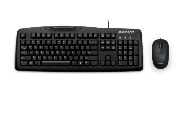 Microsoft 2SJ-00003 Wired Desktop 200 Keyboard and Mouse Combo | Lazada