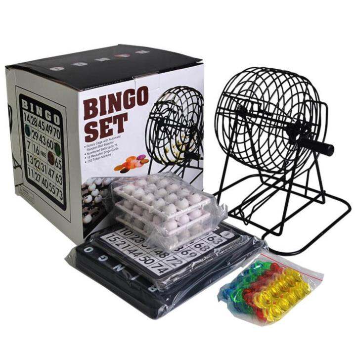 Family Bingo Set with Automatic Random Ball Selector, Bingo, Bingo