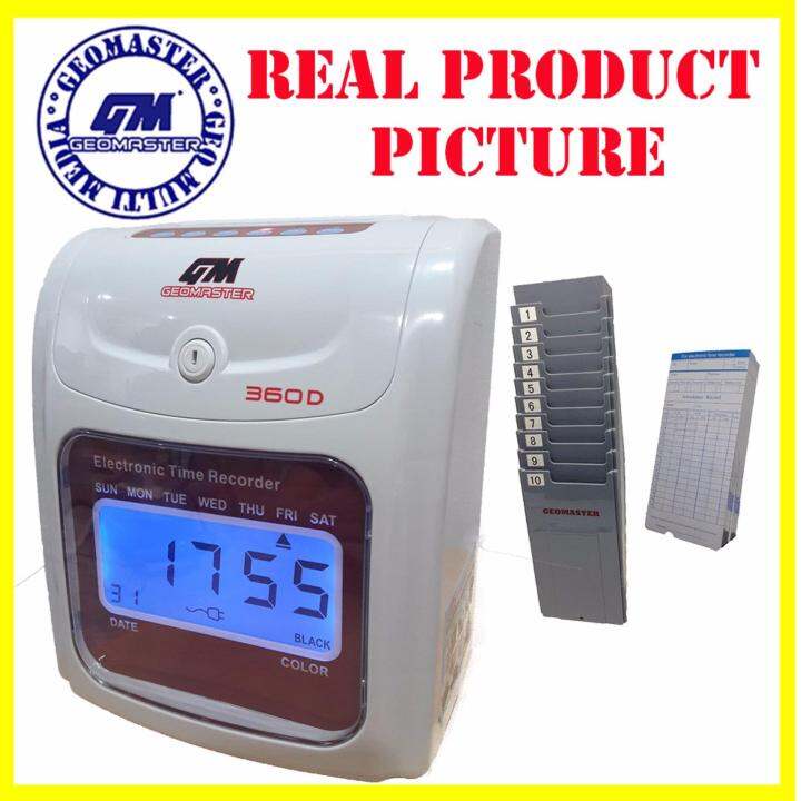 GEOMASTER TIME RECORDER PUNCH CARD MACHINE Lazada
