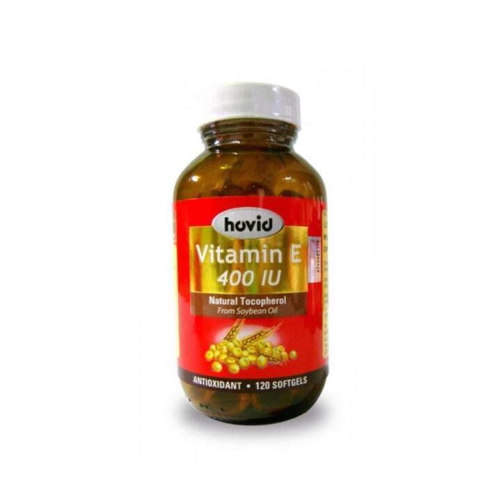 Hovid Vitamin E 400 IU 60 Softgels Lazada