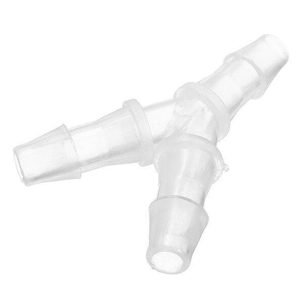 Connettori Per Tubo Plastica 4mm Bianco – Raccordo A Giunzione – 100 Pezzi – Sourcing Map