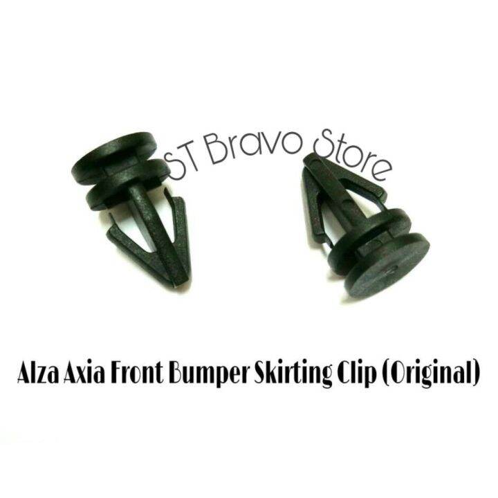 Axia Bezza Alza Bumper Skirting Fender Clip (10 pcs) Lazada
