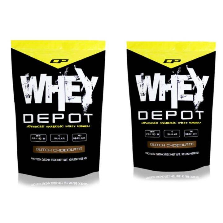 Whey Protein Whey Depot 10lb, 100 Whey Isolate With 28g Protein Per