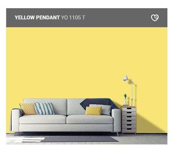 Nippon Paint Weatherbond Advance YELLOW PENDANTYO 1105 T 1L Lazada