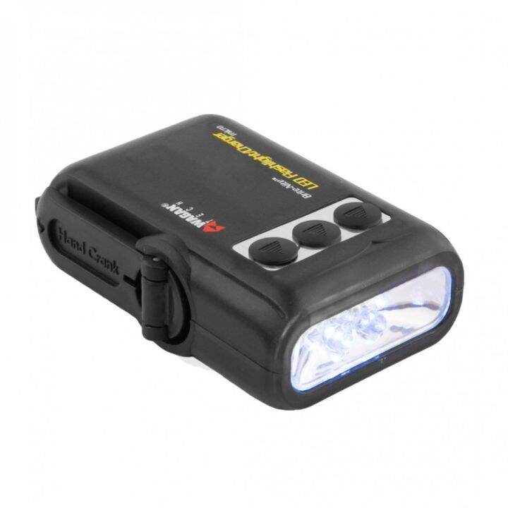 PROMO Micro Dynamo LED Torch (No battery needed !) Lazada