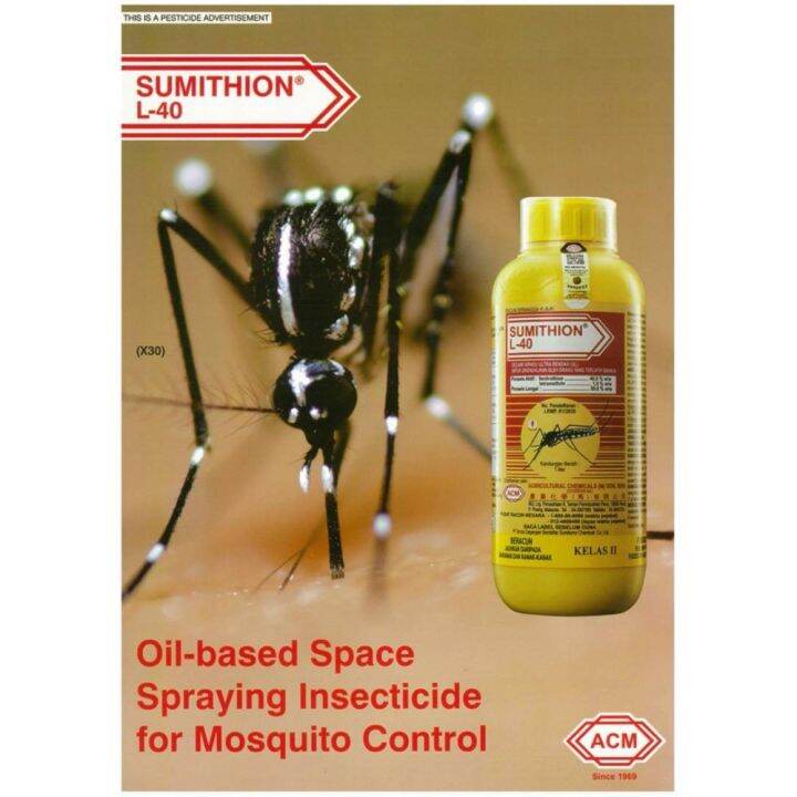 Sumithion L40 Mosquito Insecticide 1 Liter Racun Nyamuk 