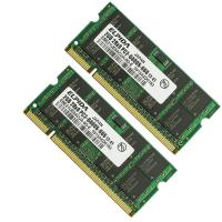 4G 4GB 2RX8 ELPIDA 2GB 2GB DDR2-800 800MHz PC2-6400s 200Pin หน่วยความจำ RAM ของแล็ปท็อป