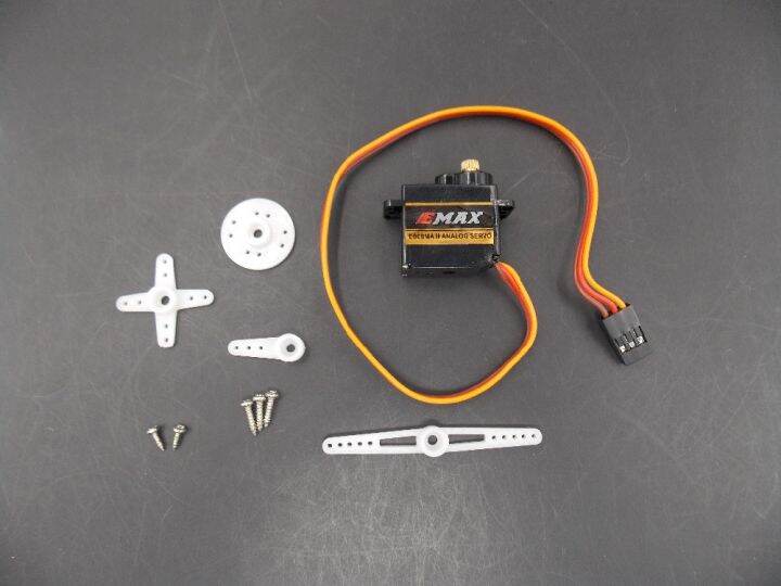 1 X EMAX 12G Servo ES08 II Generation Digital Servos (Full Metal Gear) Lazada.co.th