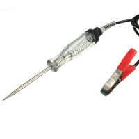 ระบบตัวทดสอบวงจร Electroprobe DC ไฟทดสอบรถยนต์แรงดันไฟฟ้า6V/12V คลิปสีแดง