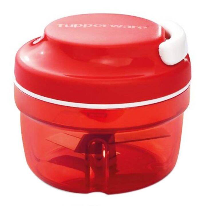 Tupperware Turbo Chopper 1X300ml Red - NUMIT | Lazada