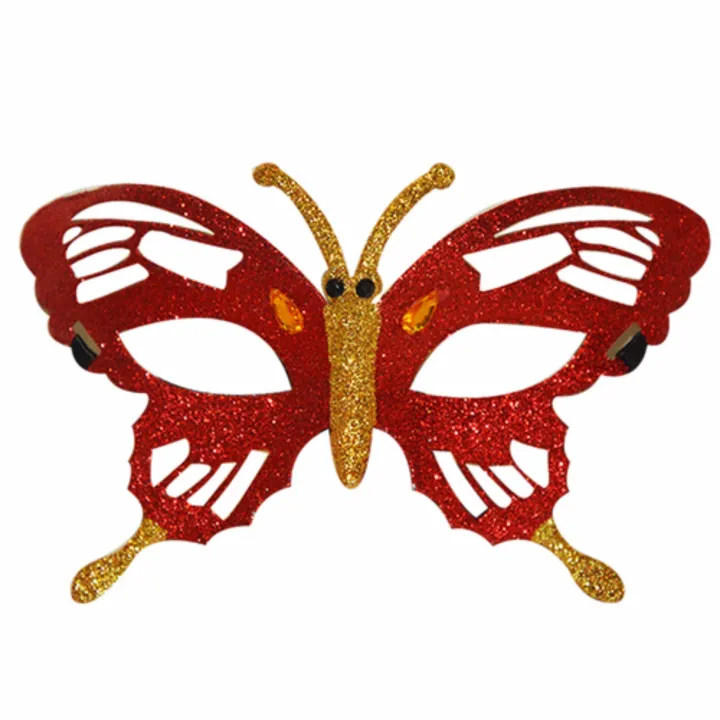 Butterfly Masquerade Mask Costume Accessory (Red) Lazada PH